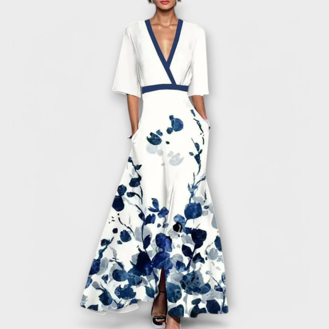 Eleanor - Elegant Floral Dress