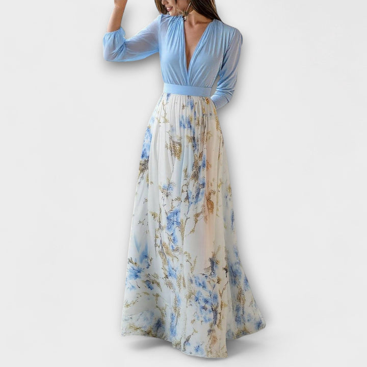 Harper – Sparkling Floral Maxi Dress