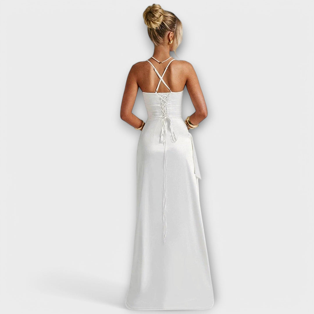 Darby - Elegant Satin Dress