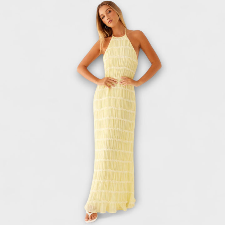 Adeline - Halter Neck Dress