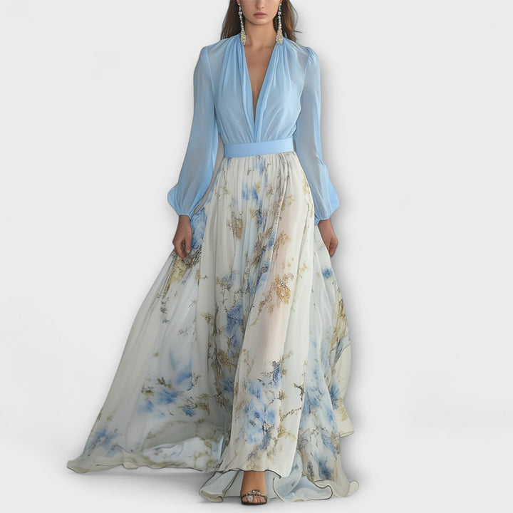Harper – Sparkling Floral Maxi Dress