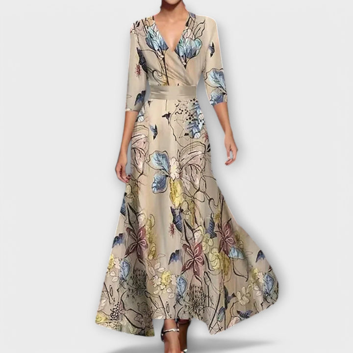 Charlotte - Elegant Sleeve Design Women's Dress