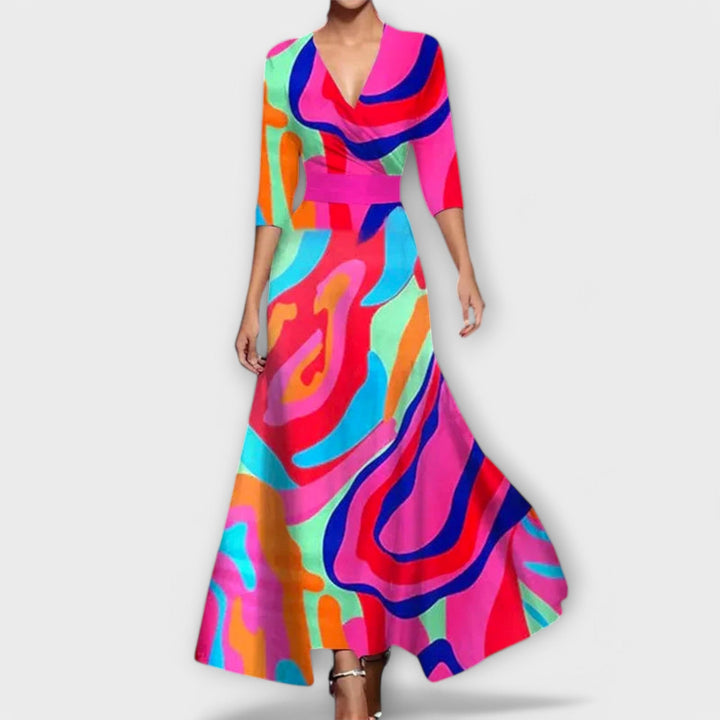 Charlotte - Elegant Sleeve Design Women's Dress